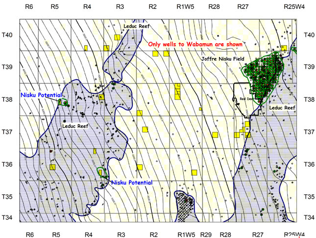 Gilby Nisku Prospect Map